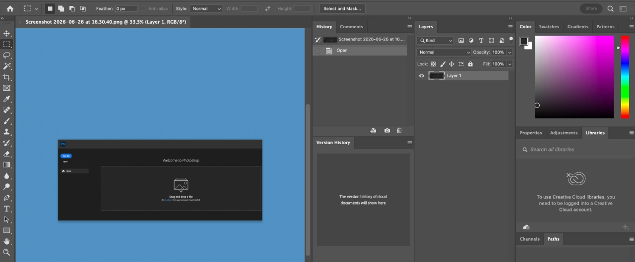Photoshop full macOS đầy đủ tính năng